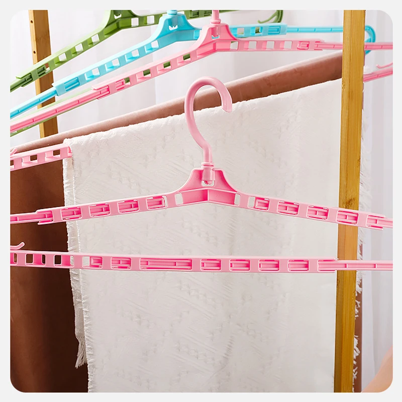 Retractable Clothes Rack Plus Size Bath Towel Towel Balcony Drying Goddess Bed Sheet Extension Clothes Rack Dormitory Home