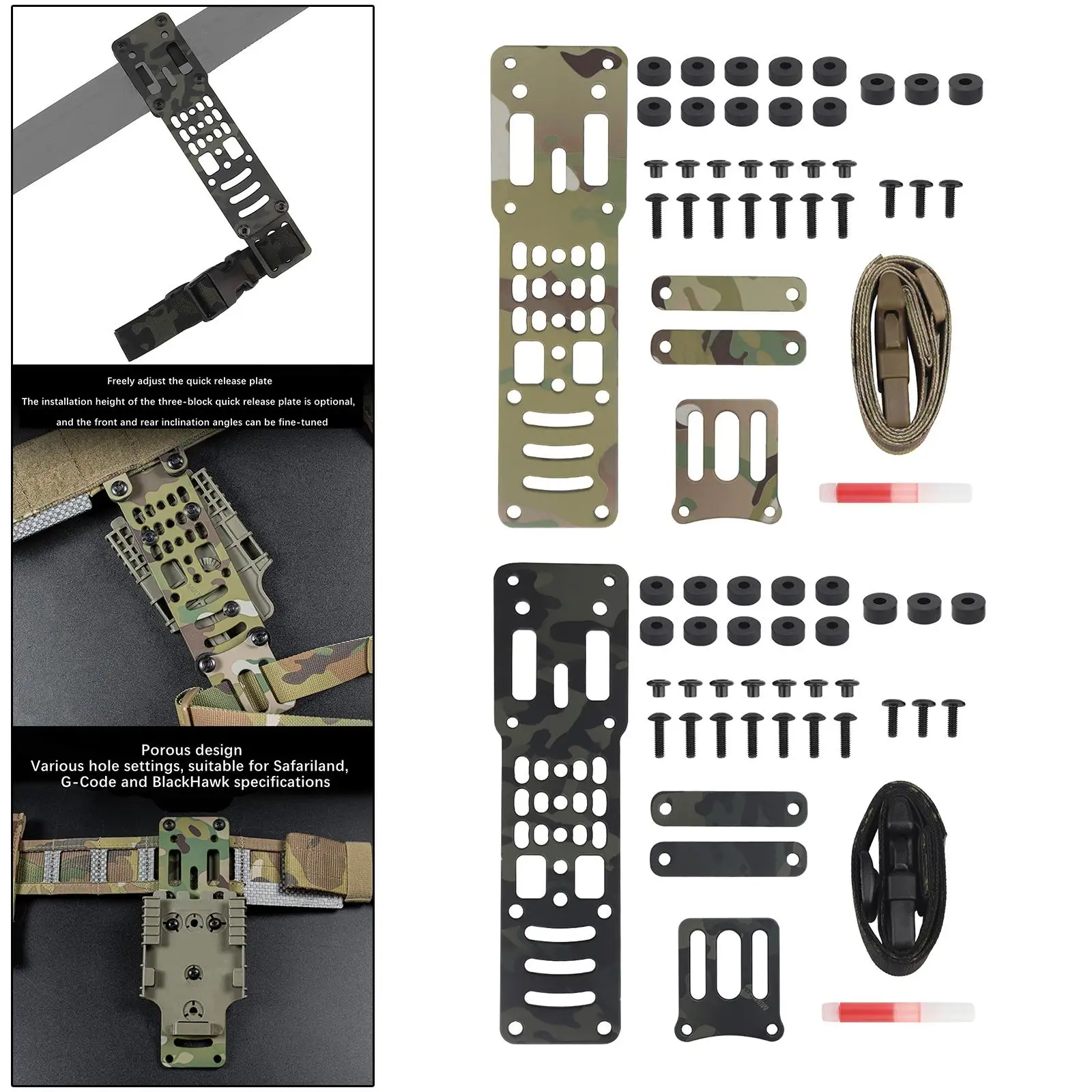 Imagem -06 - Sunnimixmylove Adaptador Modular Plataforma Cinto Sistema Perna