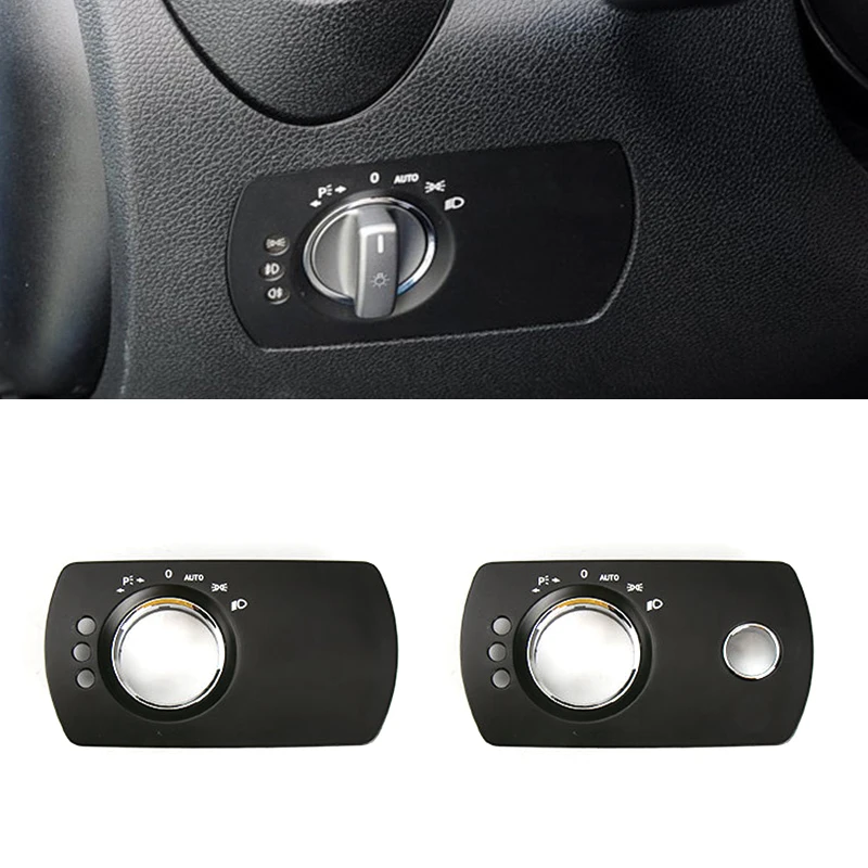 Car Accessories Front Dashboard Headlight Switch Cover Trim Replacement For Mercedes Benz W171 SLK Class 200 300 350 2004-2010