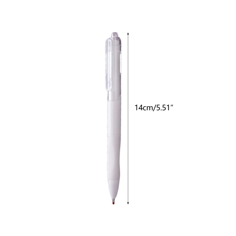 QX2B 10x выдвижная гелевая ручка с черными чернилами, нейтральная ручка, ручка для подписи 0,5 мм для студентов