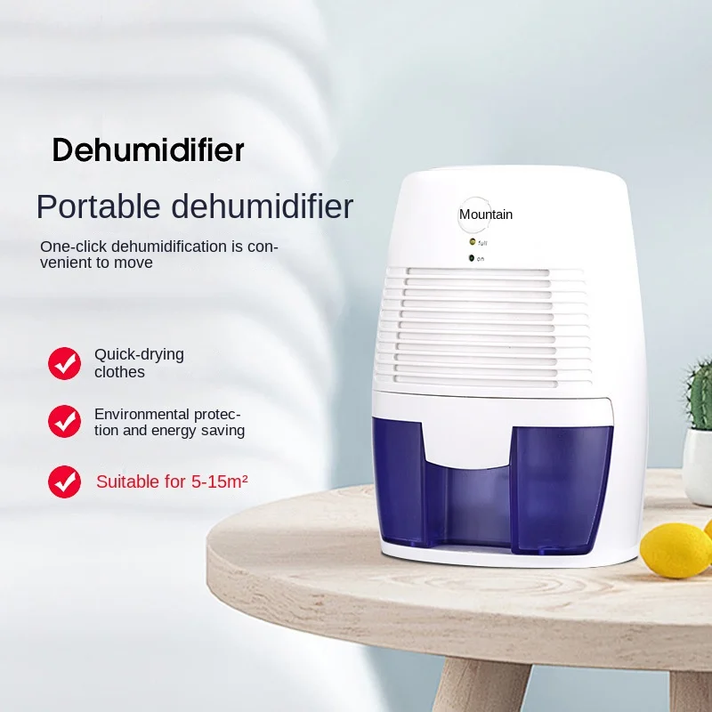 New Portable Dehumidifier Air Purifier USB Mute Moisture Absorbers Air Dryer For Home Room Office Kitchen Deodorizer Dryer