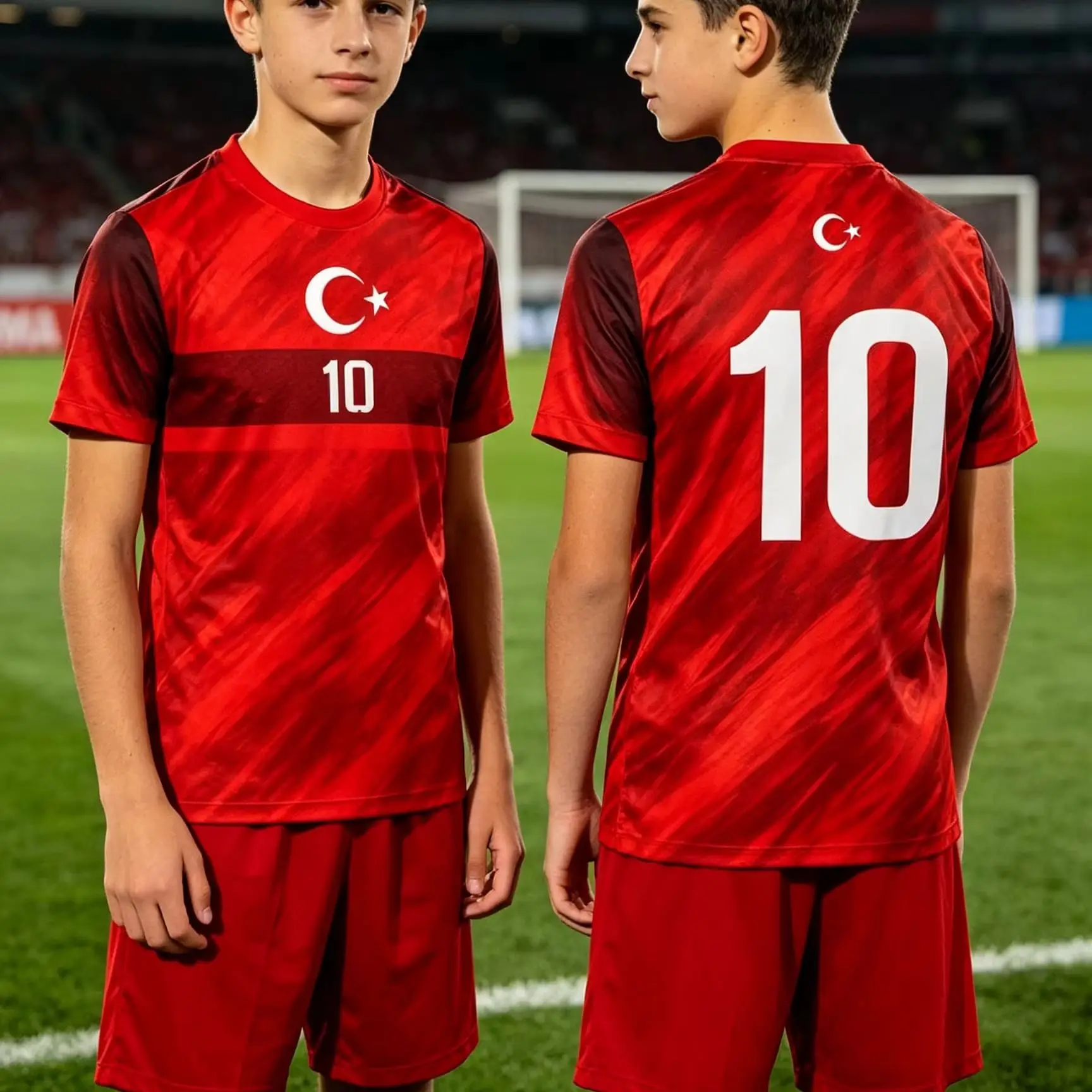 Turkey Turkiye 3D Print Football Tops Men T Shirt Women Tee Boys Top Children Parent Child Quick Dry Short Sleeves Kids Tshirt