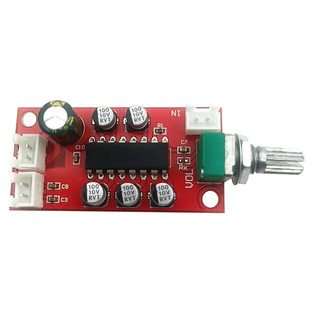 TEA2025L Mini Low Power Power Amplifier Board DC 3-10V Mono BTL Output Audio Power Amplifier Module With Volume Potentiometer