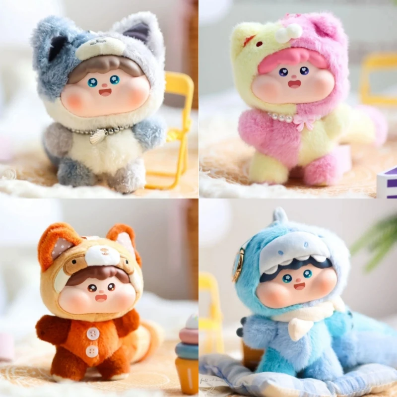 رائجة البيع حقيقية رقيق اللحم V2 سلسلة صناديق أعمى الفينيل الوجه دمية صندوق غامض عمل الشكل حقيبة قلادة حلية الهدايا اللعب