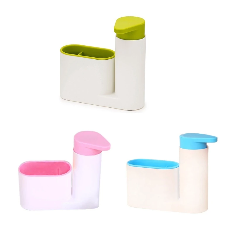 Portable Sink Countertop Soap Dispenser Sponge Dishcloth Holder