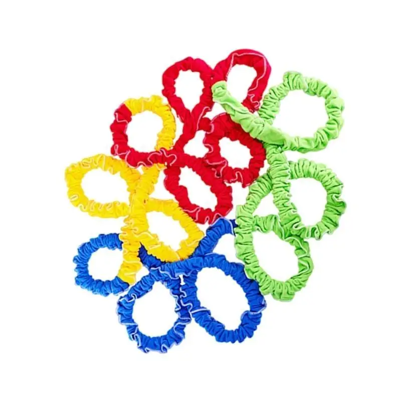 

652F Elastic Fleece Cooperative Stretchy Bands Portable Teamwork Exercise Bands