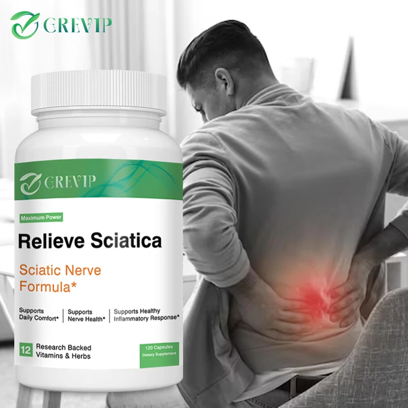 Sciatic Nerve Health Support - Improves Flexibility, Strengthens Muscle and Endurance