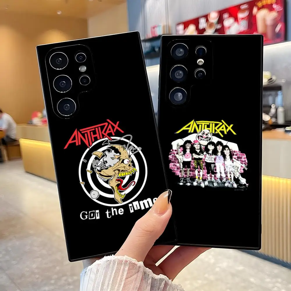 A-AnthraxES Band Phone Case For Samsung S26 S25 Edge S24 S23 S22 Ultra Plus Fe A57 A37 A17 A56 5G Silicon Cover