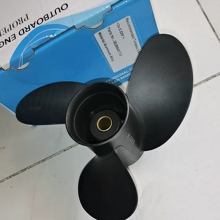 

Brand New 8.5X 9 Pitch 12 Spine Aluminum Propellers For Tohatsu Nissan 2-Stroke 4-Stroke 8HP 9.8HP Outboards Motor