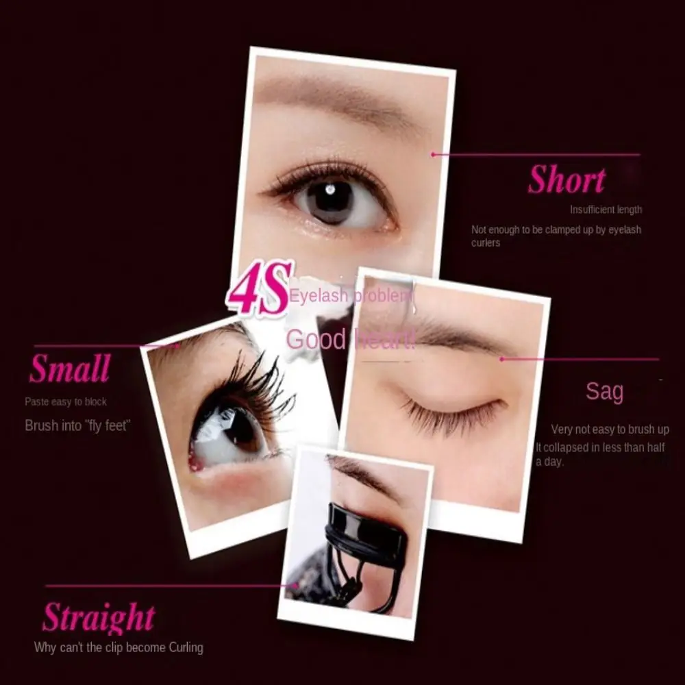 Hyper Curling Ultra-fine Mascara Party Stage Use Fine Brush Eyelash Extension Colorful Waterproof Curling Thick Eyelashes