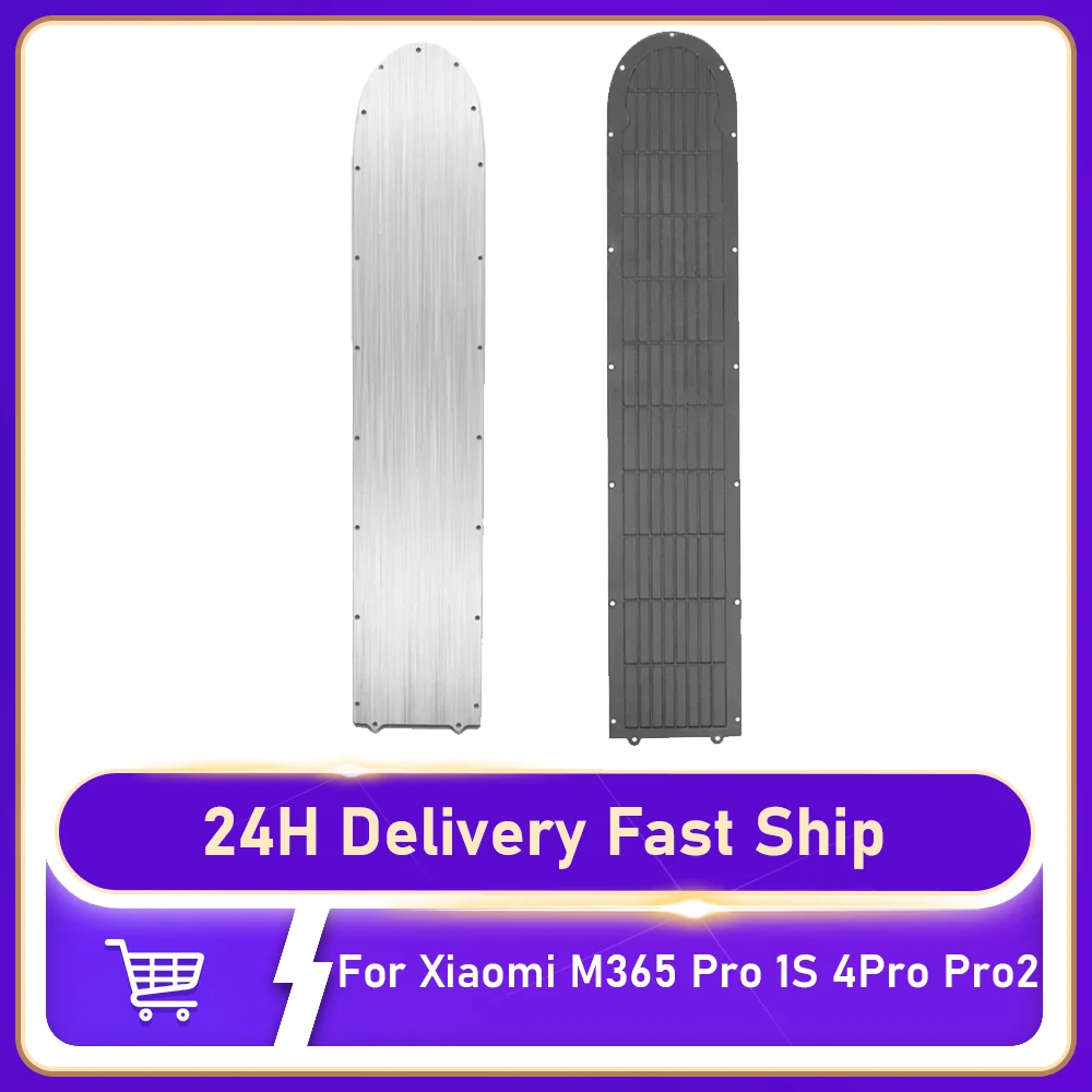 Edelstahl-Batterie-Unterseite für Xiaomi M365 Pro 1S 4Pro Pro2, Kunststoff-Chassis-Schutzplatte mit Schraube, Roller-Zubehör