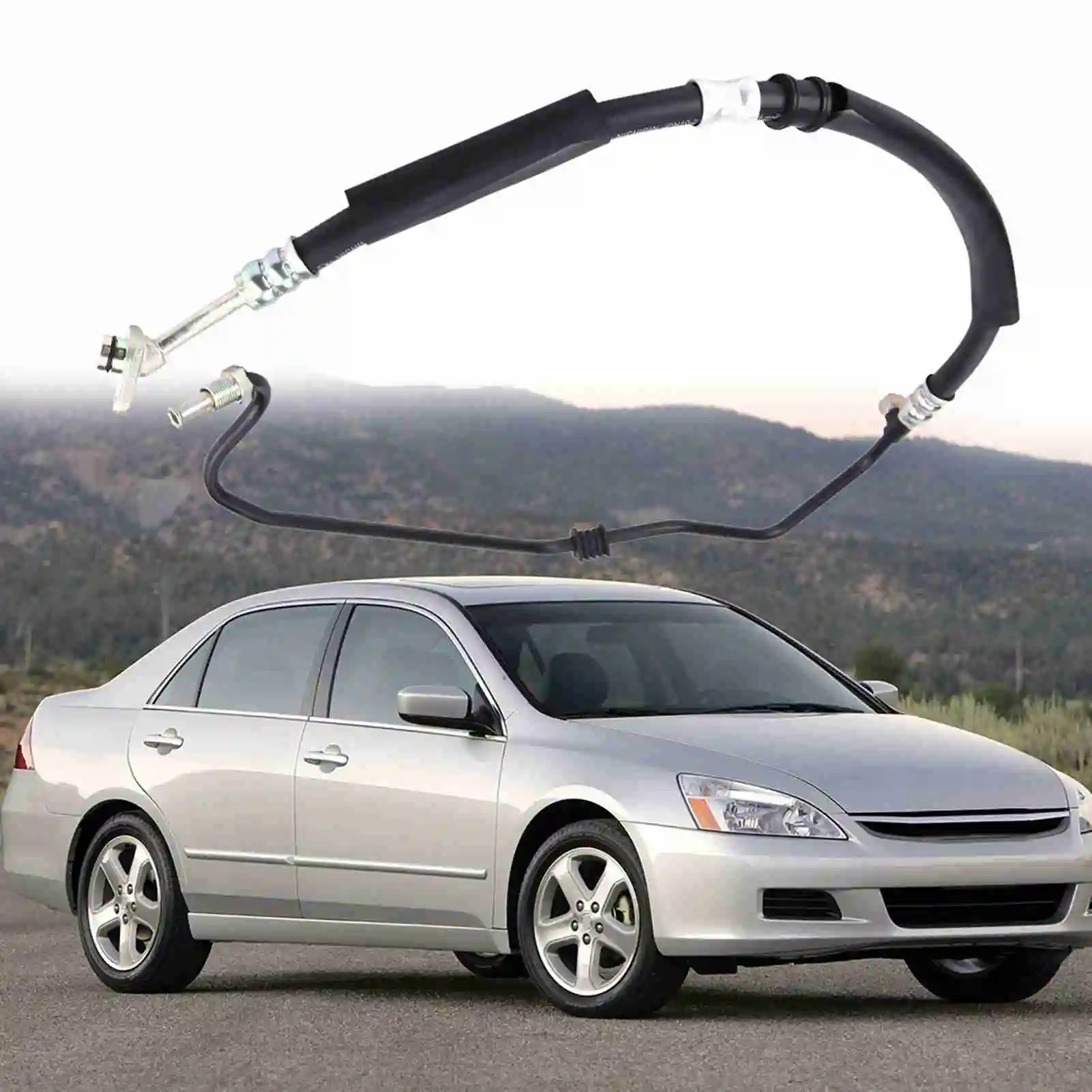 

Pressure Fuel Pip Car Oil Pipe Steering Pressure Fuel Line Hose Oil Pipe for TSX 2.4L 04‑08 03‑07 Pressure Fuel