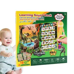 Toddler Sound Books Talking Books Sound Books Spanish English Arabic Russian Interactive Books Musical Books Educational Toys
