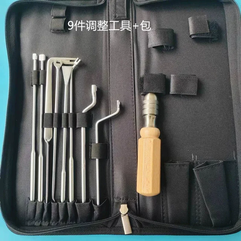 Spiral tuning tool Big rope tuning pin wrench combination Kading hook spoon nail wrench combination tool handle