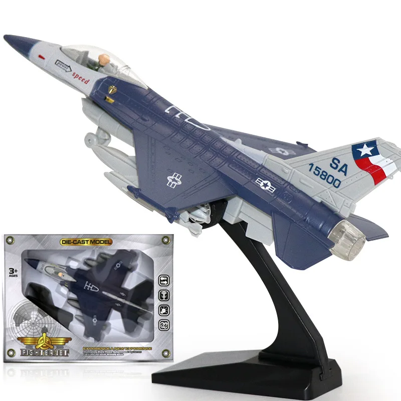 1:72 alloy pull back J15 fighter model,simulation sound and light aircraft toy ornaments,original packaging gifts,wholesale