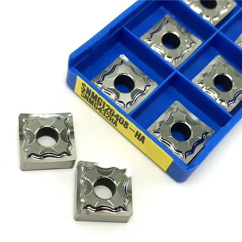 

10/20/30PCS SNMG120408-HA ZM01 Carbide Inserts CNC Turning Tools for Aluminum Copper Wood