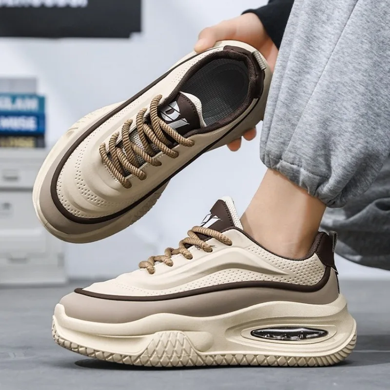 

Men's Casual Sneakers Fashion Versatile Thick-soled Comfort Men's Running Shoe Breathable Light Men's Shoes Zapatillas De Hombre