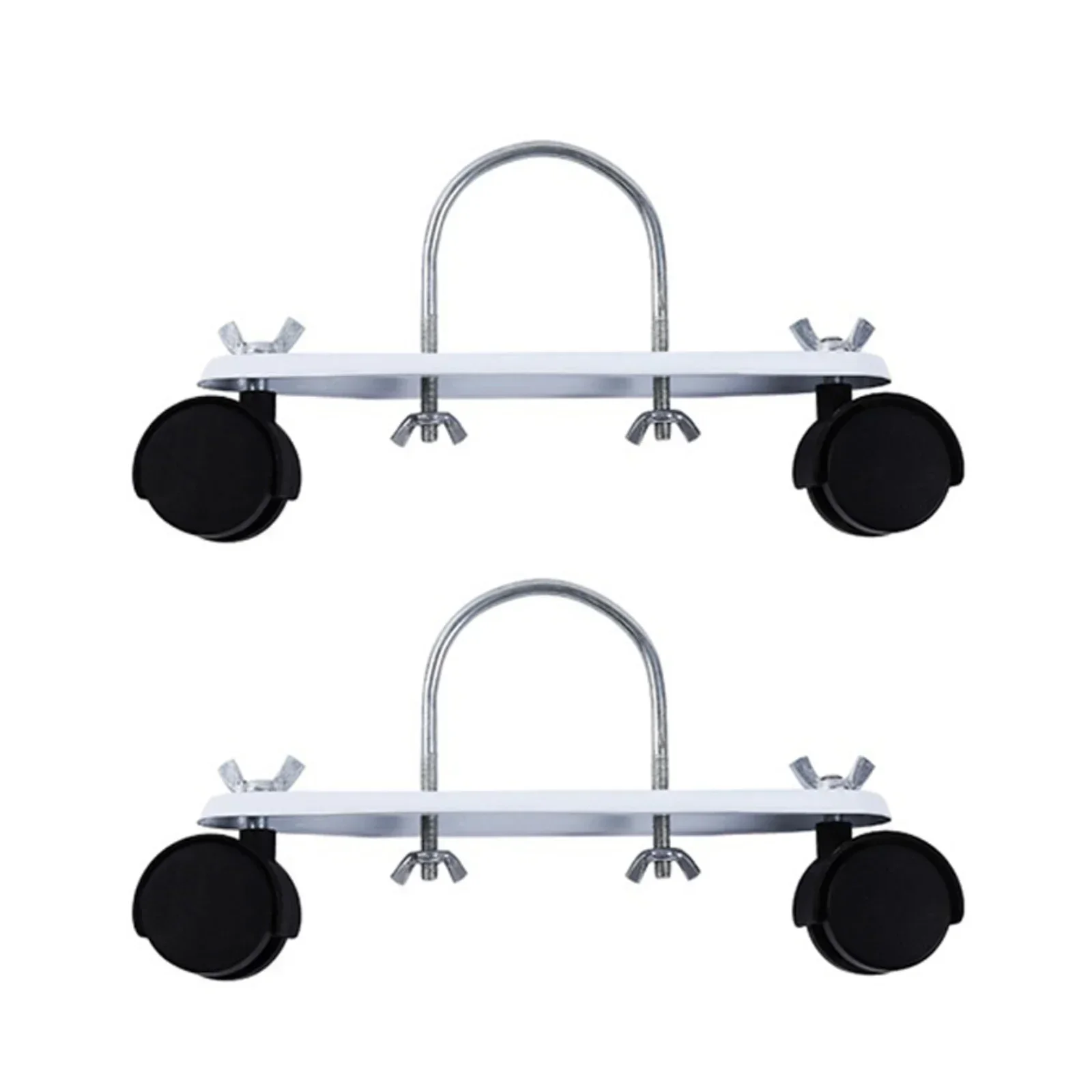 

2pcs Oil Ting Pulley Bracket Hydroelectric Radiator Electric Heater Mobile Bracket 360 Degree Directional Wheel Stand