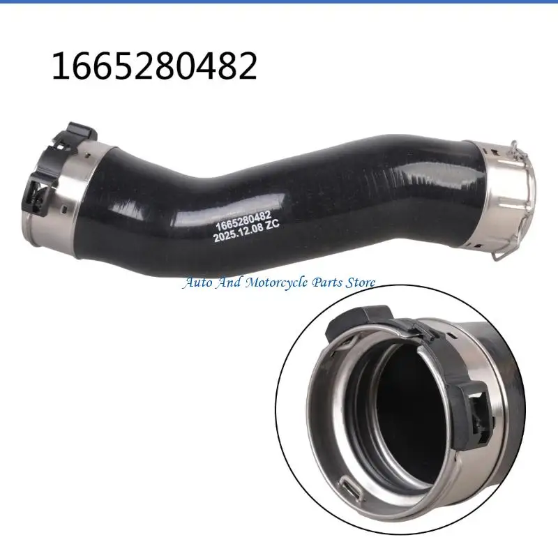 P9FD Schlauch Ladeluftkühler Rohr Ersatz Motorkühlschlauch für W166 GLE250 GLE300 GLE350 GLE400 Autozubehör – Detail 4