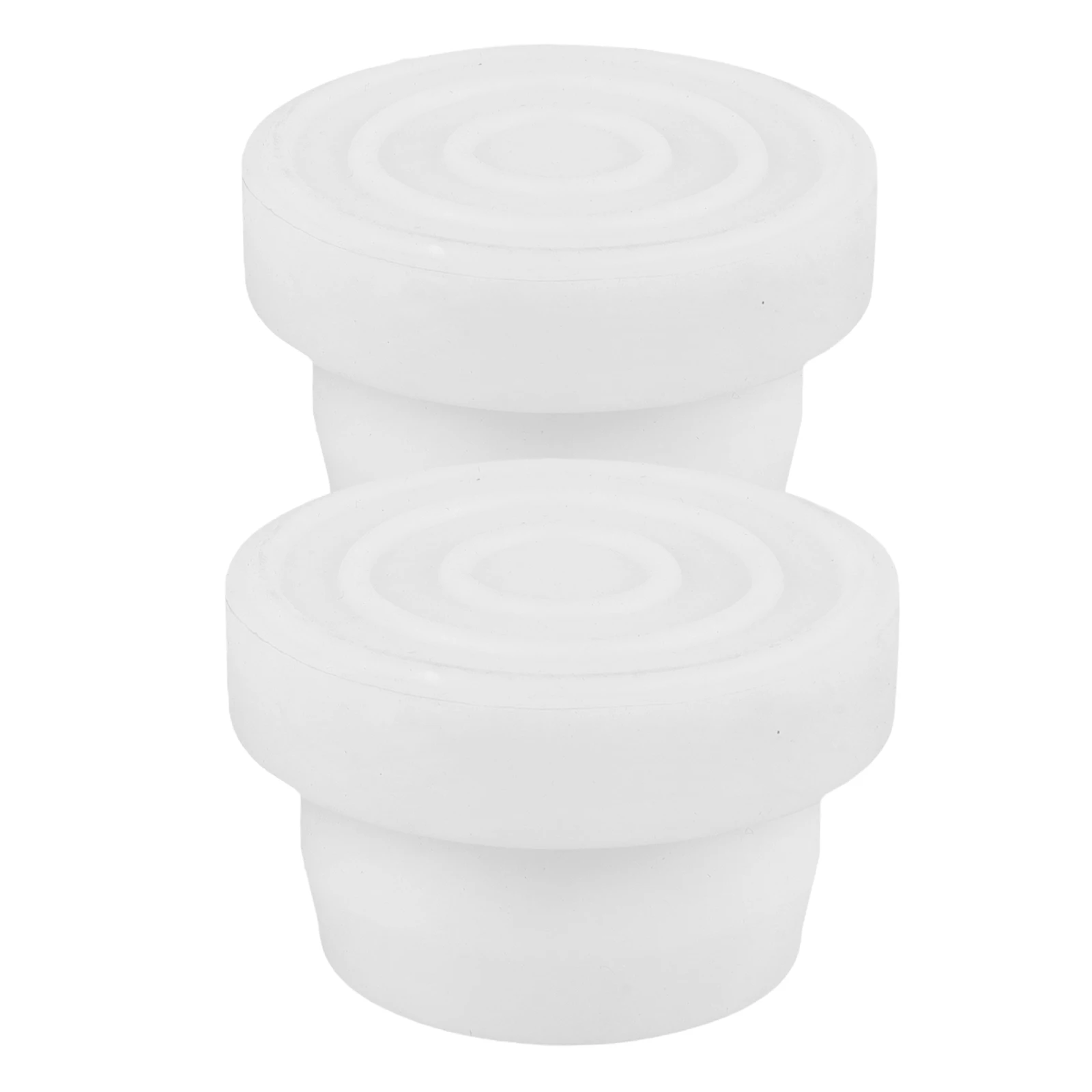 

2pcs Ladder Bumper Rubber Stair Protector Waterproof Step Feet Cover White Caps For Inground Swimming Pool Ladder Parts Rubber
