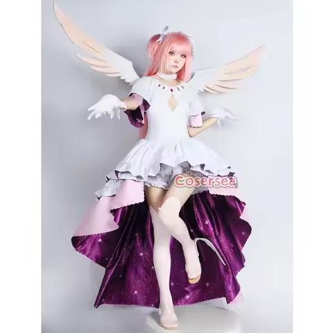 2025 11 Cosersea Kaname Puella Magi Madoka Magica Cosplay Costume Women Dress Halloween Uniform Outfit Fu