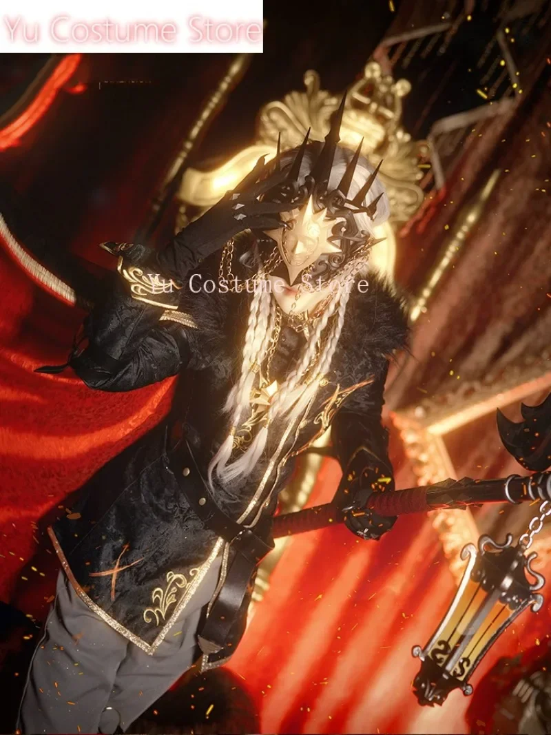 

Yu Костюм Identity V Night Watchman Хэллоуин Косплей Костюм Cos Game Аниме Вечеринка Униформа Хэллоуин Играть Ролевая Одежда Одежда