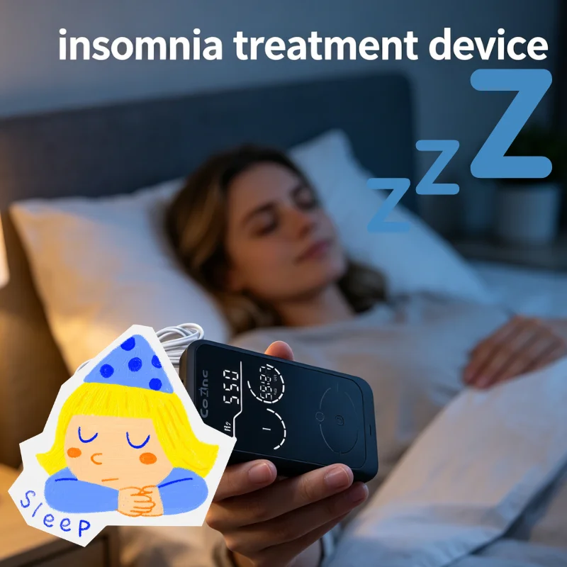 

High Intensity Vagus Nerve Sleep Aid Device for Anxiety Relaxation Focus Long Term Stress Recovery