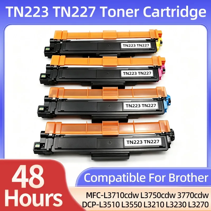 NA TN223 TN227 toner cartridge Compatible for Brother MFC-L3770cdw L3230cdw L3270 L3750cdw L3745cdw DCP-L3510cdw L3550cdw L3730