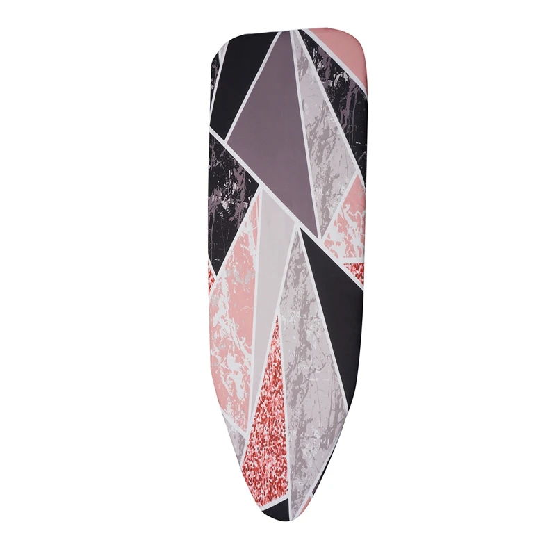 140x49CM Fabric Marbling Ironing Board Cover Protective Press Iron Folding for Ironing Cloth Guard Protect Delicate Garment Easy