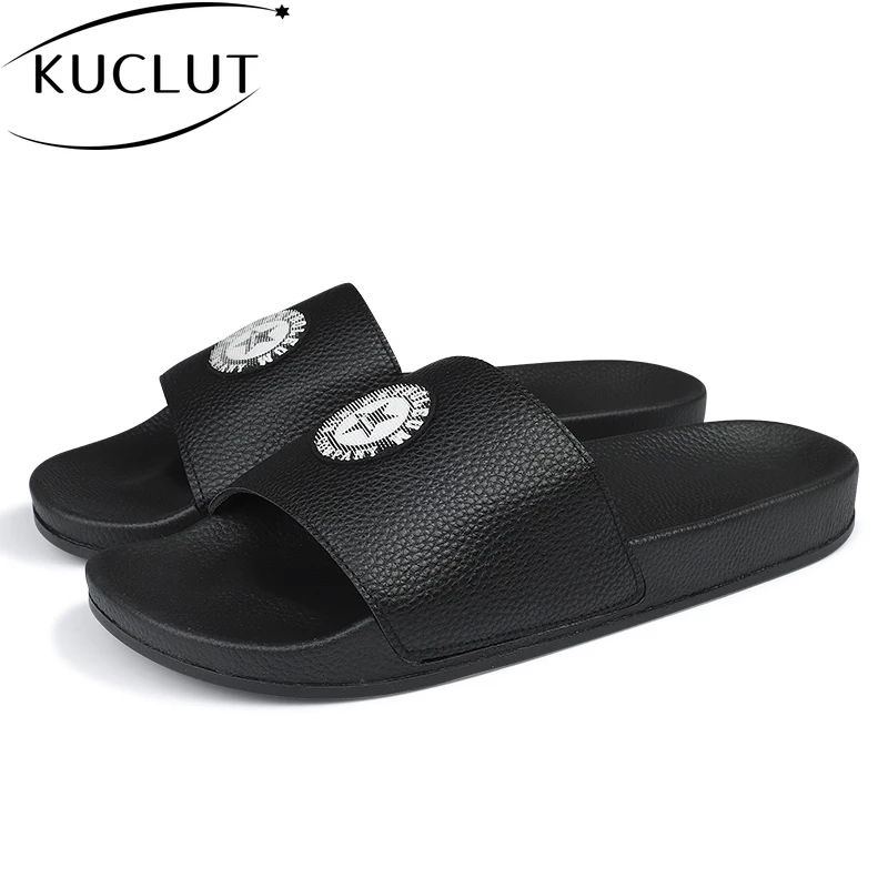 Neue Herren und Damen Outdoor-Erholung weiche Sohle Hausschuhe atmungsaktive Mode Flip-Flops Bad rutsch fest bequem