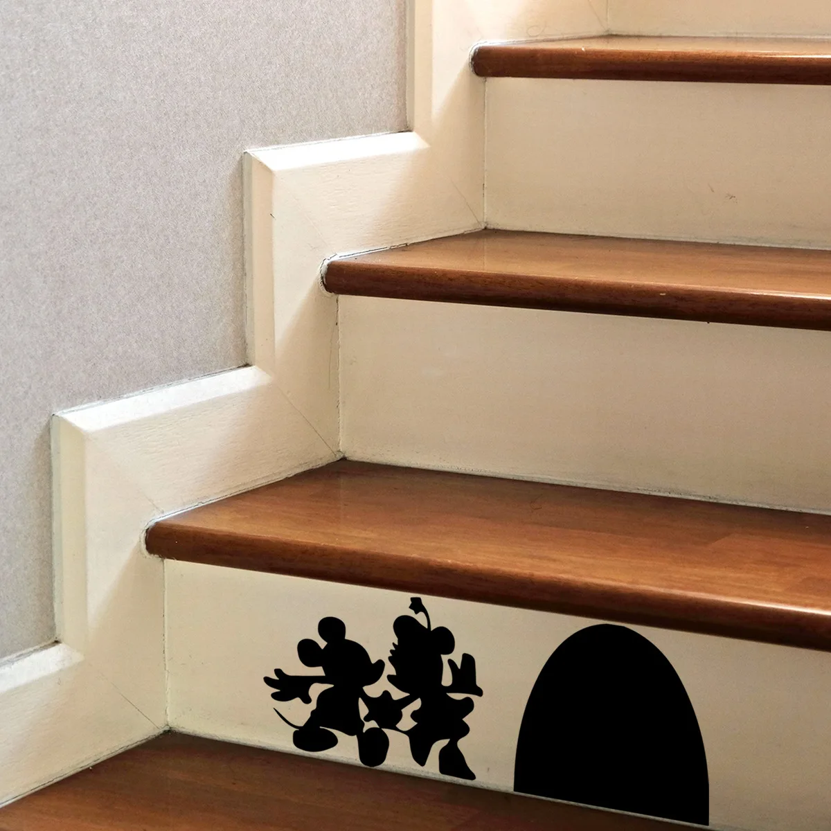 

Creative Silhouette Wall Sticker Living Room Bedroom Stairs Decorative Wall Sticker Self-adhesive