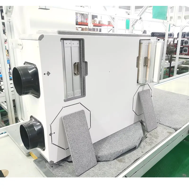 CustomizationWIFI Tuya ERV Ceiling Mounted Ventilation Exhaust Fan With HRV Heat Recovery For Basement Use
