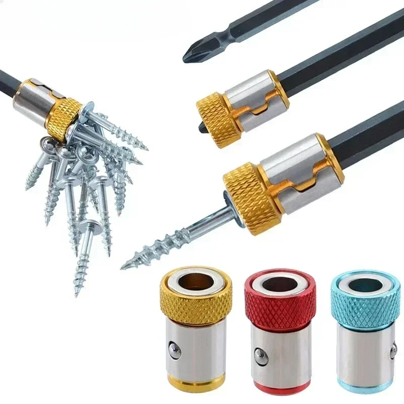 

Universal Magnetic Ring Alloy Magnetic Ring Screwdriver Bits Anti-corrosion Strong Magnetizer Drill Bit Magnetic Ring