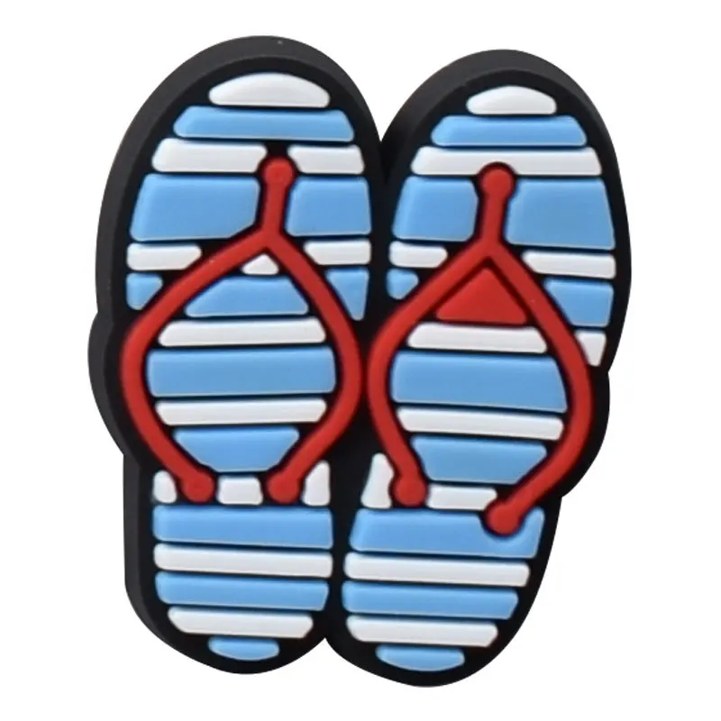 Encantos de sapatos para a praia e biquíni, acessórios para tamanco, sandálias, decoração, presente para as crianças, para homens e mulheres, novo design, 1pc