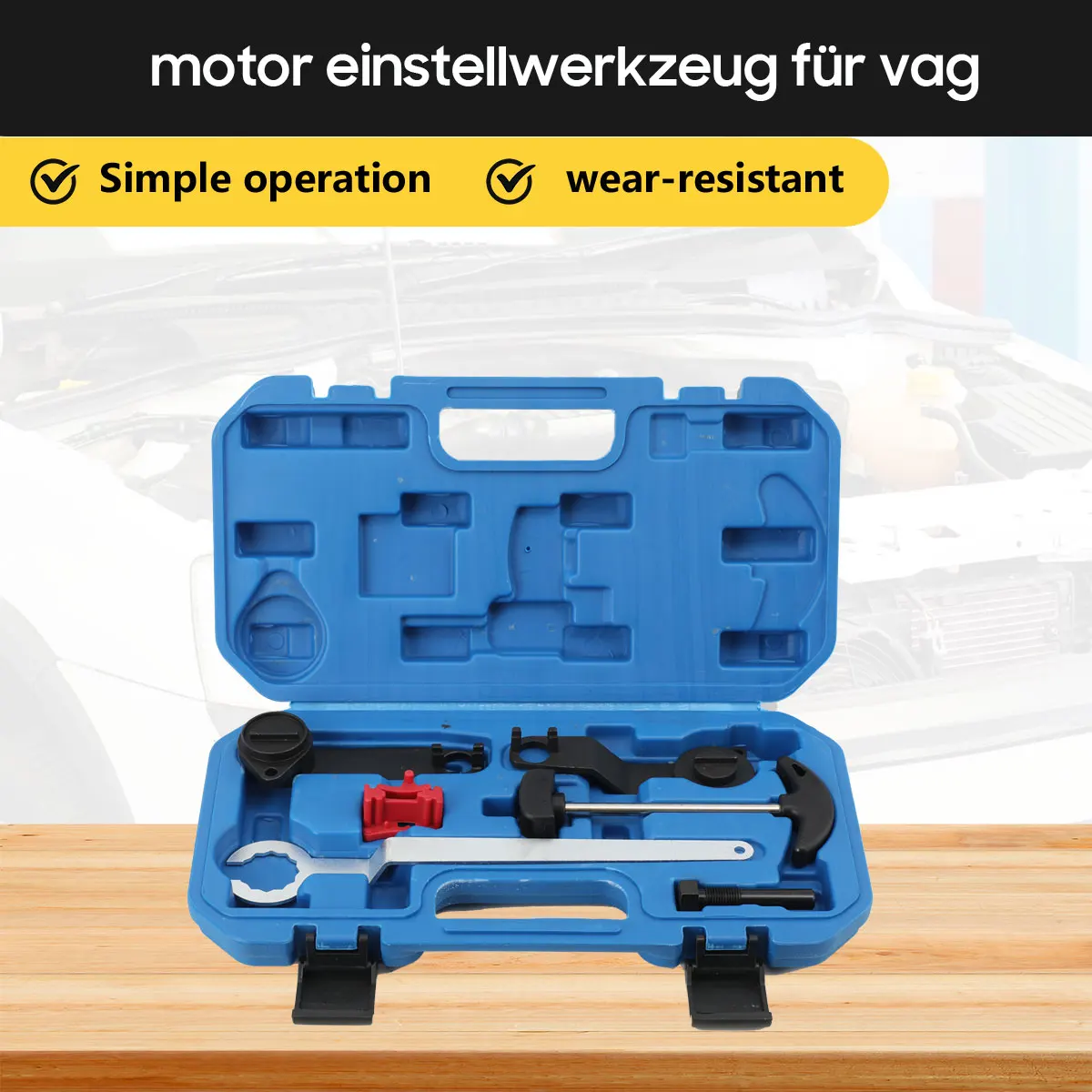 Motor Timing Nokkenas Alignment Tool Set Voor VW Audi VAG EA211 1.0 1.2 1.4 TSI TFSI Auto Reparatie Tool