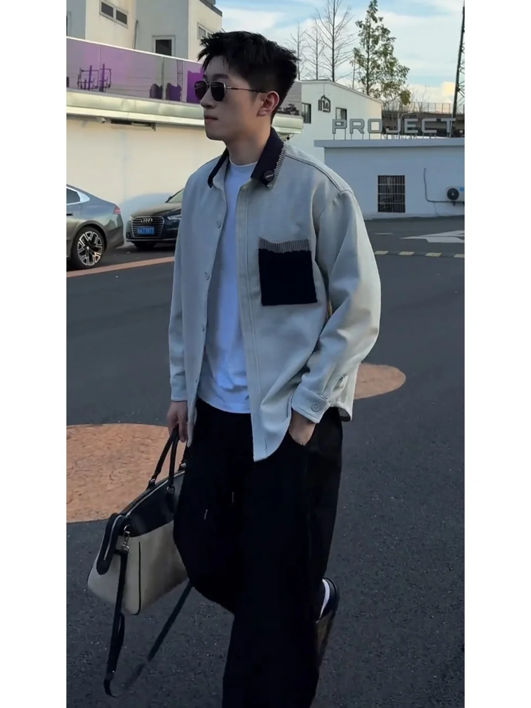 

Мужская вязаная куртка с длинными рукавами и карманами, в стиле колор-блок, дышащая, повседневная, осенняя верхняя одежда в американском стиле