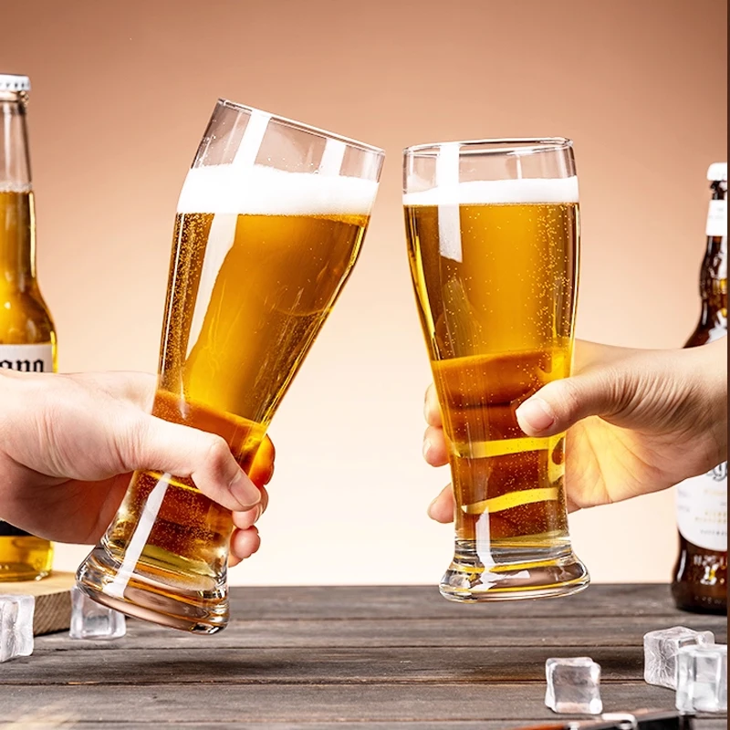 

HeY LiLac 470 мл Eli Premium Craft Beer Glass — кристально прозрачная утолщенная стеклянная посуда для дегустации пива