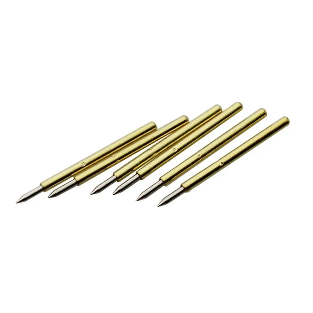 Hot Sale P75 Series Nickel Plated Test Probe Electronic Spring Detection Needle Brass Pogo Pins For Test Tools