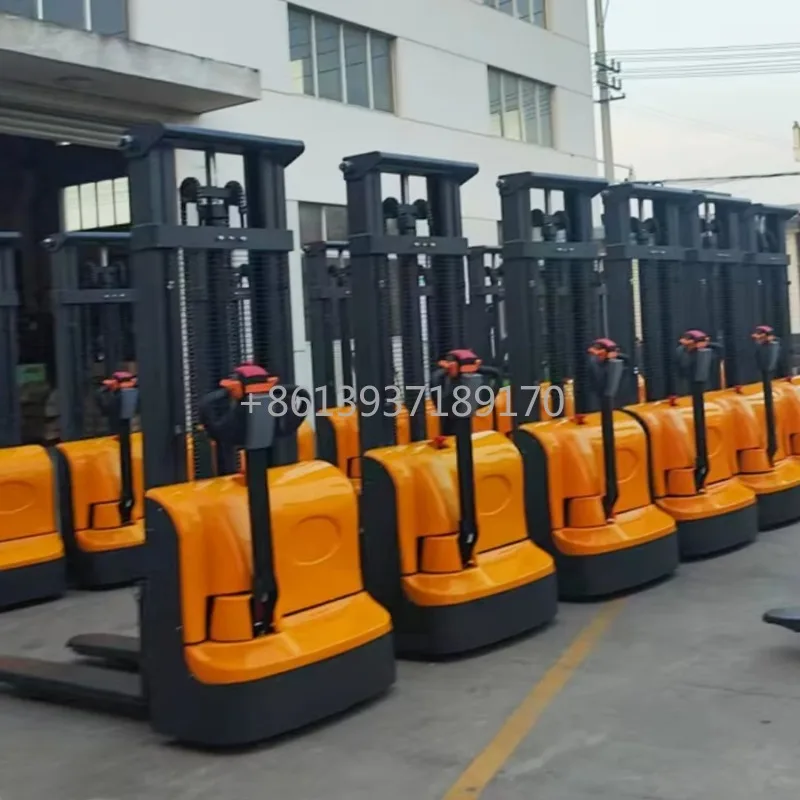 

Fast Delivery Self Propelled 1.5 Ton 2 Ton Electric Pallet Stacker with 1.6 m 3.5 m Lifting Height for Sale