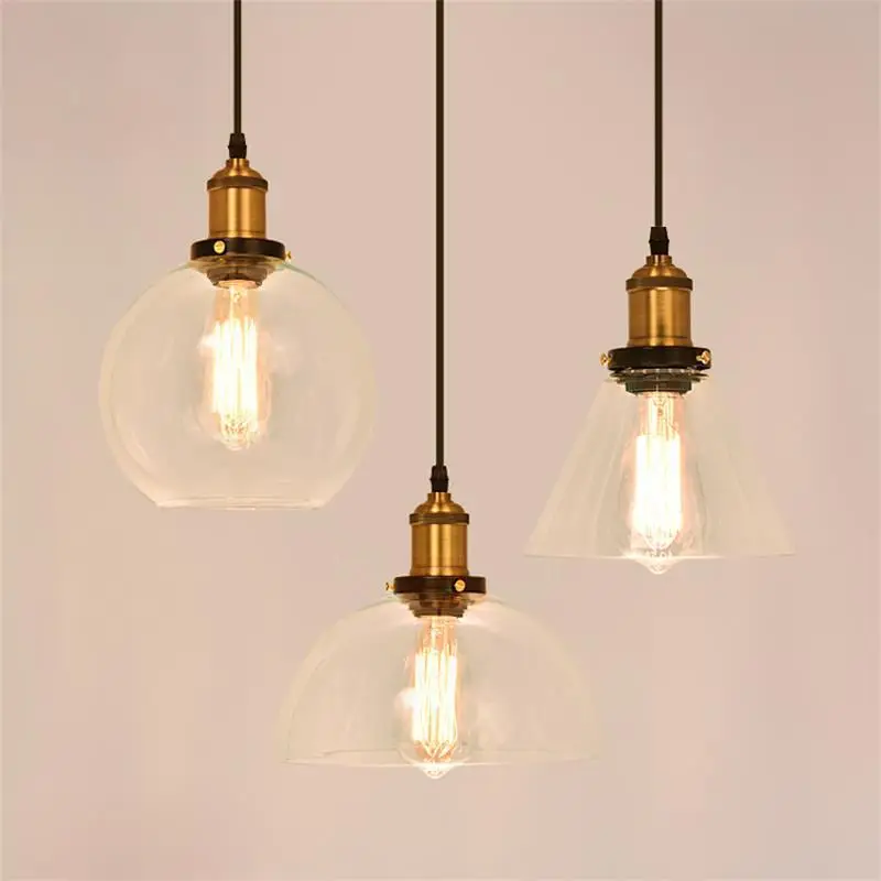 

Dining Table Pendant Lighting Retro Pendant Lights Glass Lamp Shades Pendant Lamps For Ceiling Dining Room Bedroom Bedside