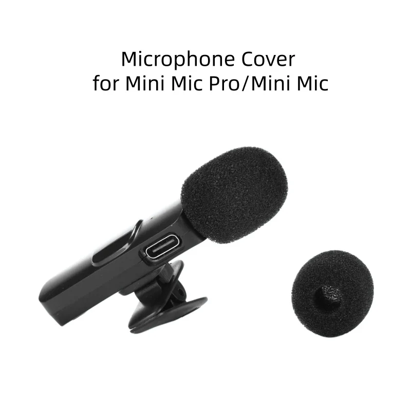 

For Mini Microphone Dust Cover Microphone Windscreen Foam Cover