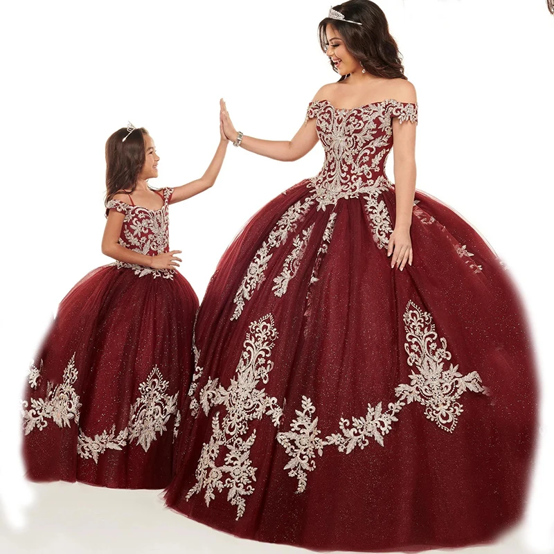 Doymeny Appliques Off Shoulder Quinceañeras Dresses Floor Length Sleeveless Vestidos De 15 Beaded Años Birthday 16 فساتين