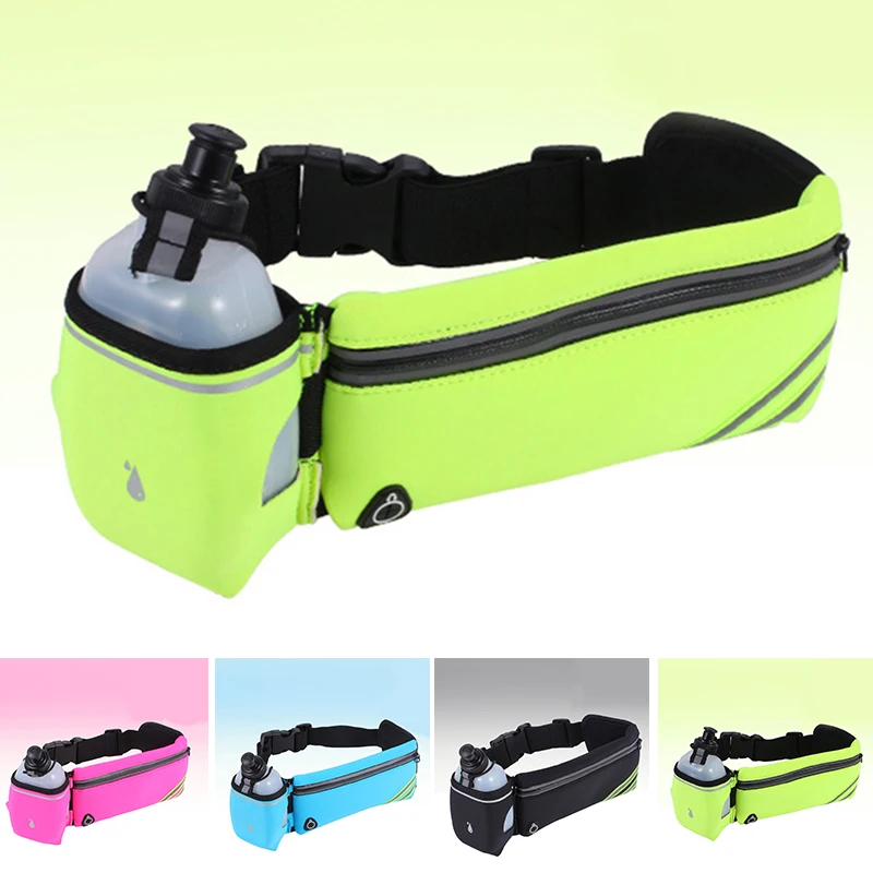 1pc Hydration Running  Belt Fanny Waist Pack  Sports Fitness Bag Water Bottles  Set Sports Water Hydration  Backpack Run Parts
