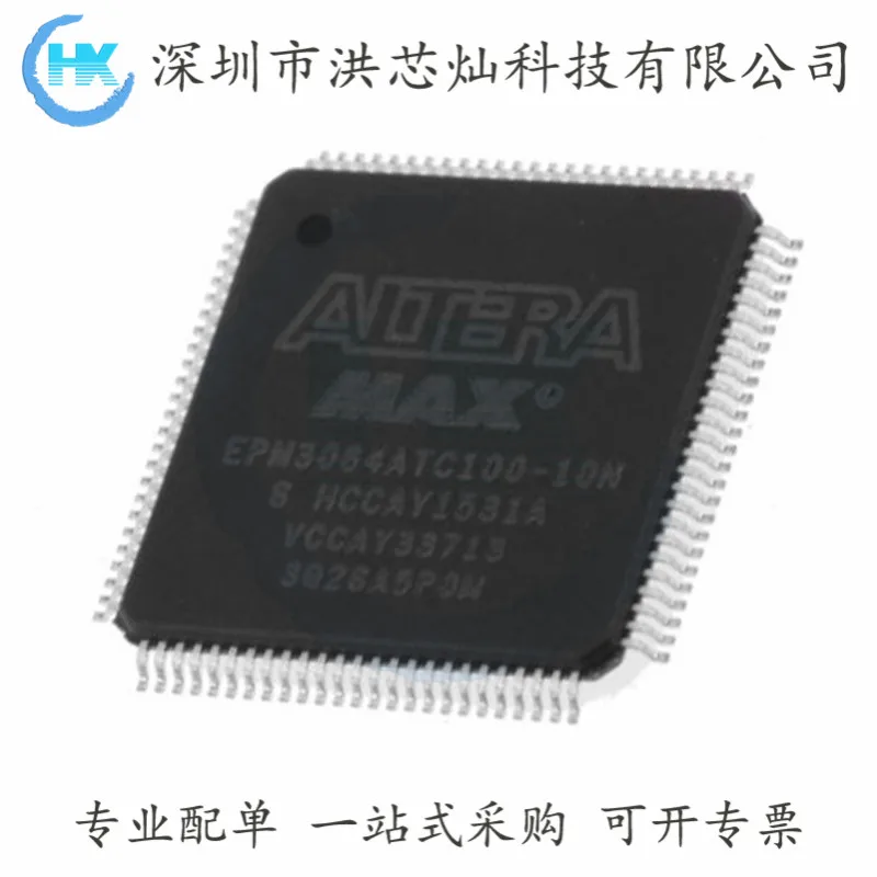 

EPM3064ATC100-10N TQFP-100 CPLD/FPGA EEPROM ALTERA Original, в наличии. Power IC