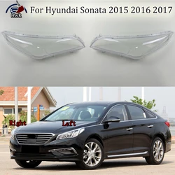 Headlight Cover Headlamp Shell Transparent Lampshade Case Plexiglass Replace Original Lens For Hyundai Sonata 2015 2016 2017