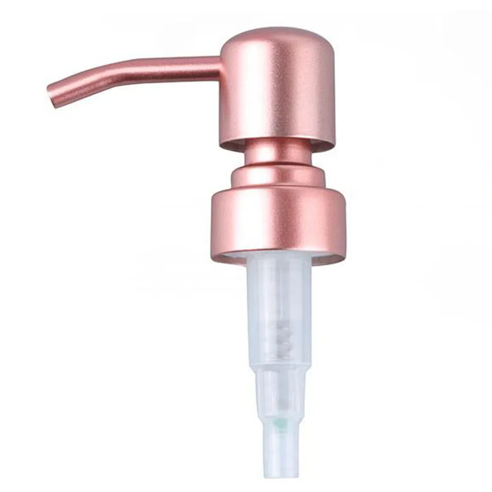 Cabezal de bomba resistente, cabezal de prensa de rosca de acero inoxidable 304 con tubo de 11cm, accesorios de baño, práctico y nuevo
