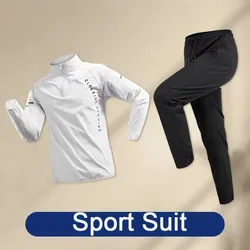 2024 Sports Suit Men's Compression Running Sets Breathable Training Basketball Quick Dey Tracksuit Gym Athlete Sports Pants