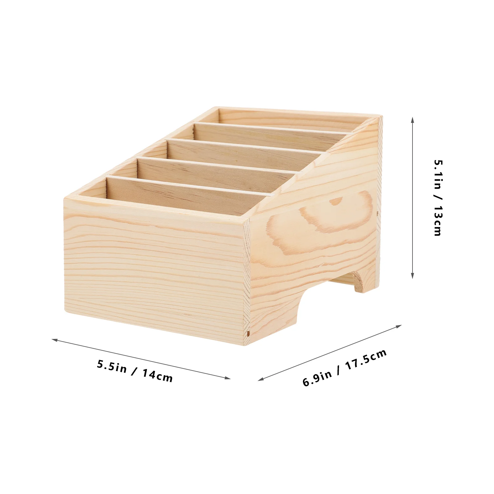 Desktop Stand Mobile Phone Storage Box Multiple Wood Cell Holder Shelf Container Vanity Organizer Wooden Work