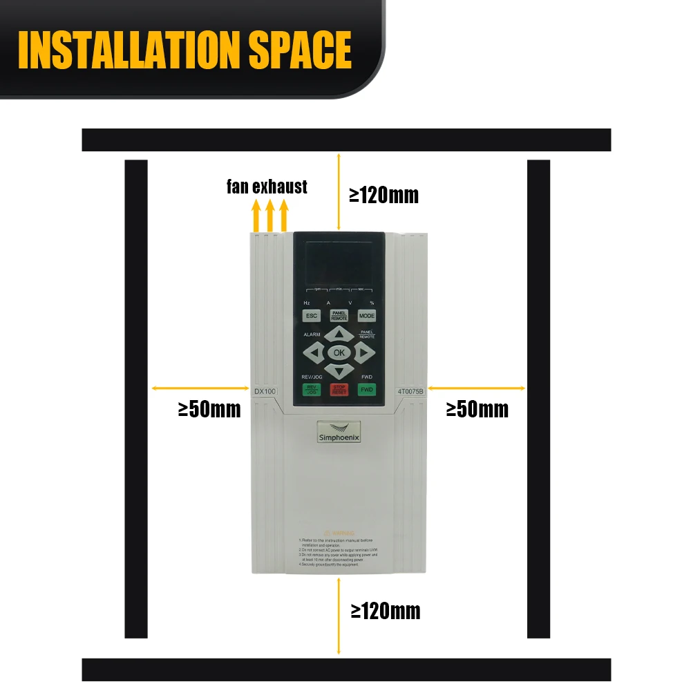 HLTNC DX100  380V 7.5KW 17A IP20 white VFD frequency converter inverter for spindle for  cnc