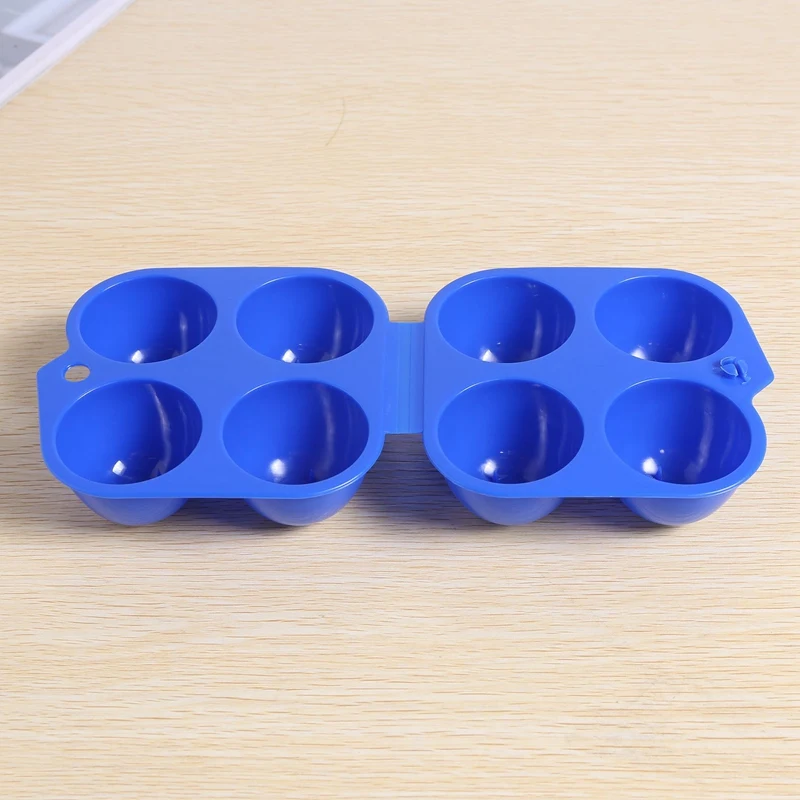 Camping Egg Box Plastic Egg Box Egg Storage Box Portable Egg Box 4 Egg Box